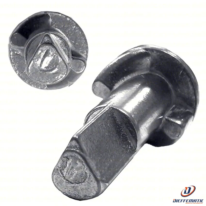 121880 Perno Sblocco In Alluminio Carrello Pm Sc1 Linear Vh Bh Ricambio