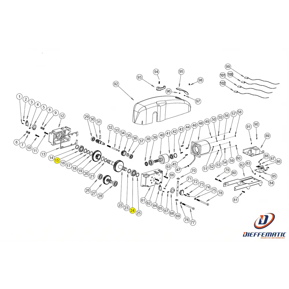 130004/1 Cuscinetto 6005 Zz Basic Bazer Ricambio