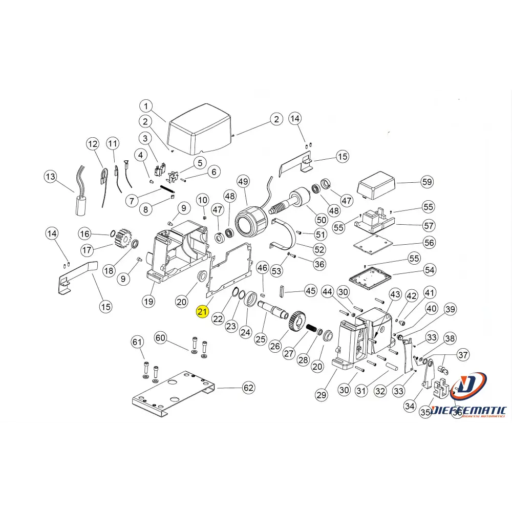 140028/2 Guarnizione Flexoid Ag Future Kv10 Ricambio