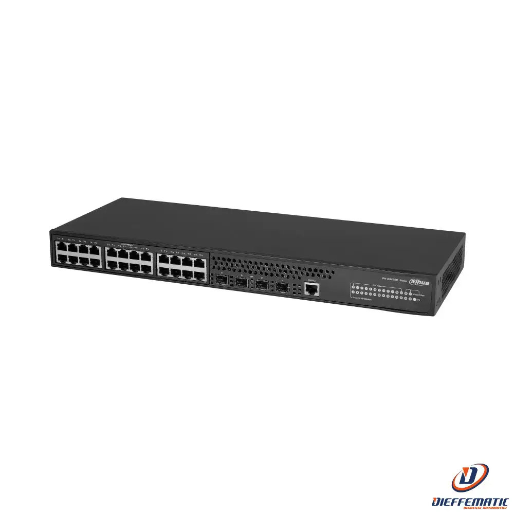 Access Switch L2/l2+ Managed Dahua As4300-24gt4gf Sorveglianza Sicurezza Nuovo