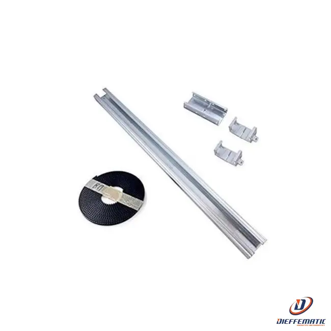 Accessorio Guida Aggiuntivo 0,8M + 8 M Cinghia Nice Sr08B Automazione Originale