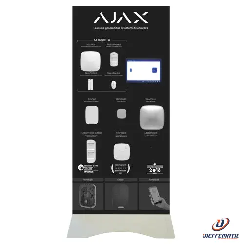 Ajax Aj-Btotem-W-It Espositore Demo Display Stand