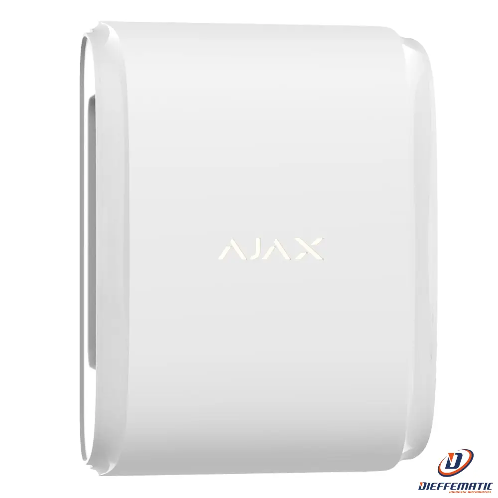 Ajax Aj-Dualcurtainoutdoor-W-Dummy Alloggiamento Per Rilevatore Da Esterno