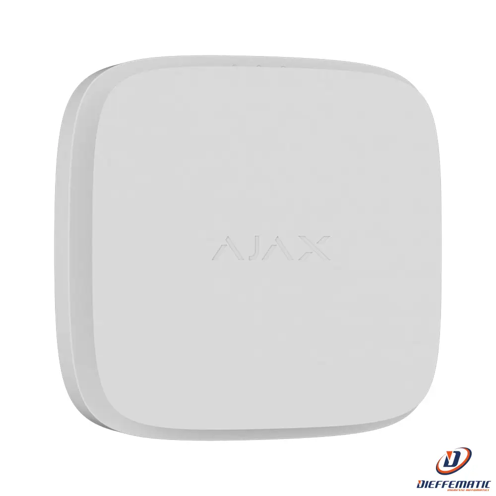 Ajax Aj-Fireprotect2-Hs-Sb-W Rilevatore Di Fumo E Termovelocimetrico