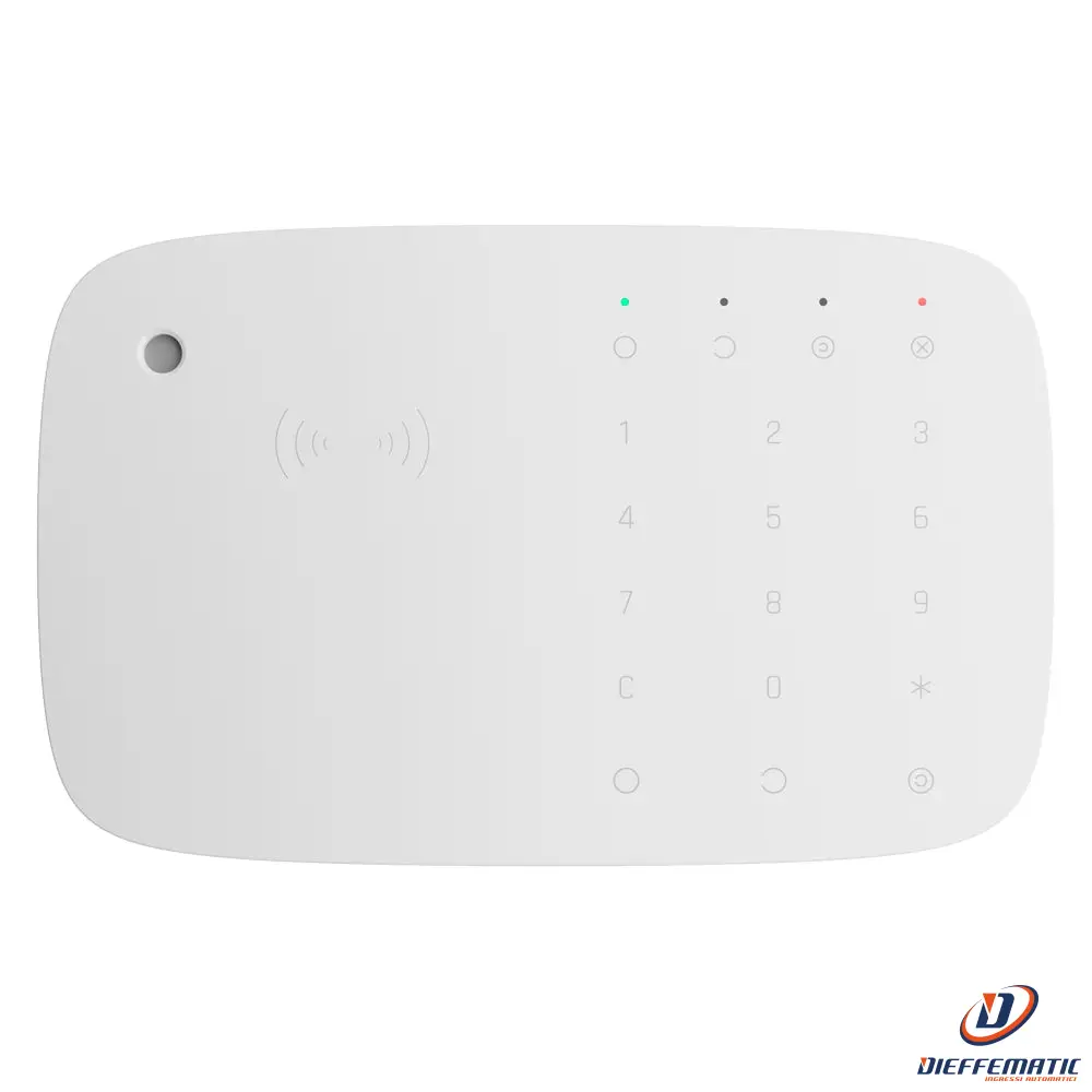 Ajax Aj-Keypadcombi-W-Dummy Alloggiamento Per Tastiera Con Sirena E Lettore Rfid