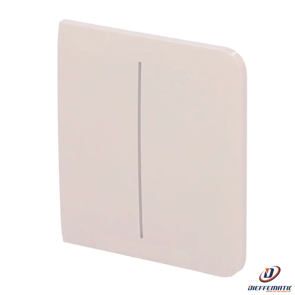 Ajax Aj-Sidebutton-2G-Ivo Pannello Tattile Per Doppio Interruttore Della Luce