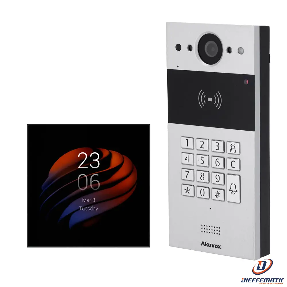 Akubela Ak-Kit-R20Kps51-Poe Kit Di Domotica E Videocitofono Android