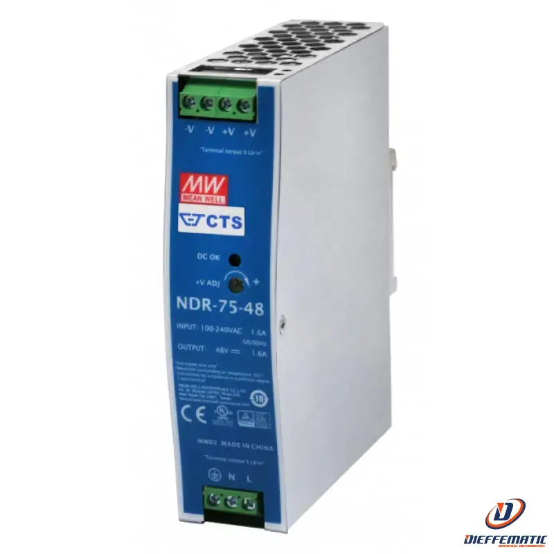 Alimentatore Din 48v 1.6a 75 W Dahua Edp-75-48 Sorveglianza Sicurezza Originale
