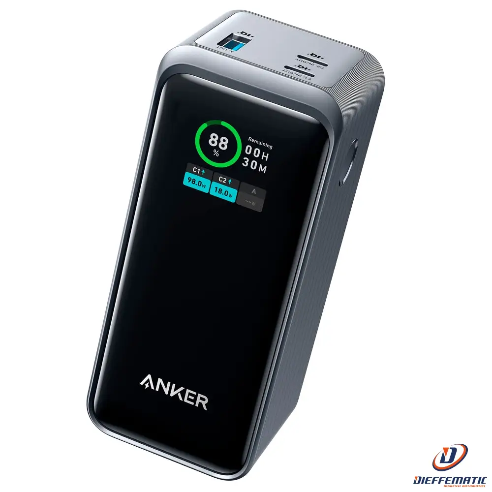Anker Ank-1336-B Power Bank Con Display