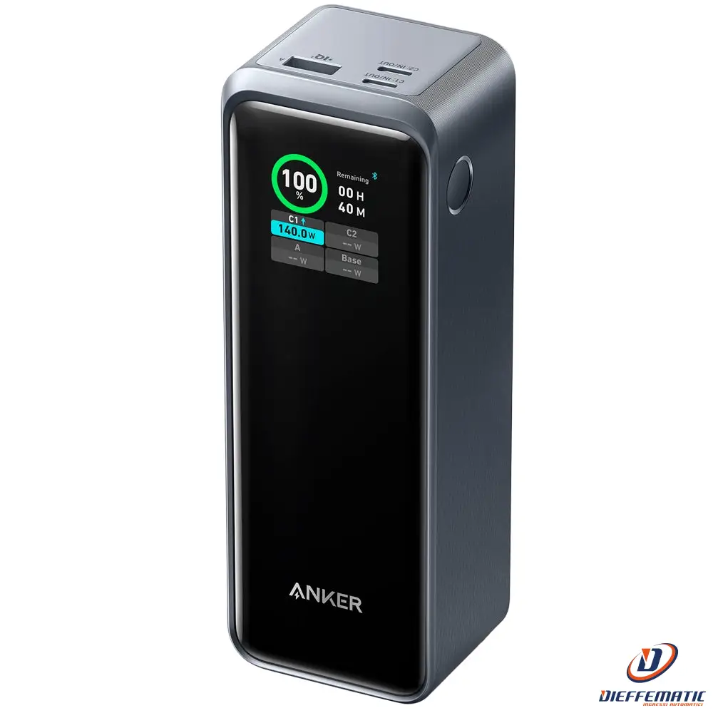 Anker Ank-1340-Prime-B Power Bank Con Display Lcd
