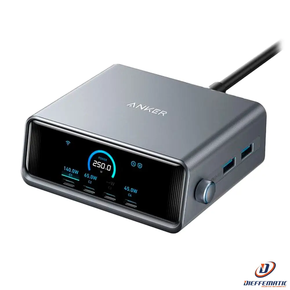 Anker Ank-234-Wcharger-250W2A4C-B Caricabatterie Usb