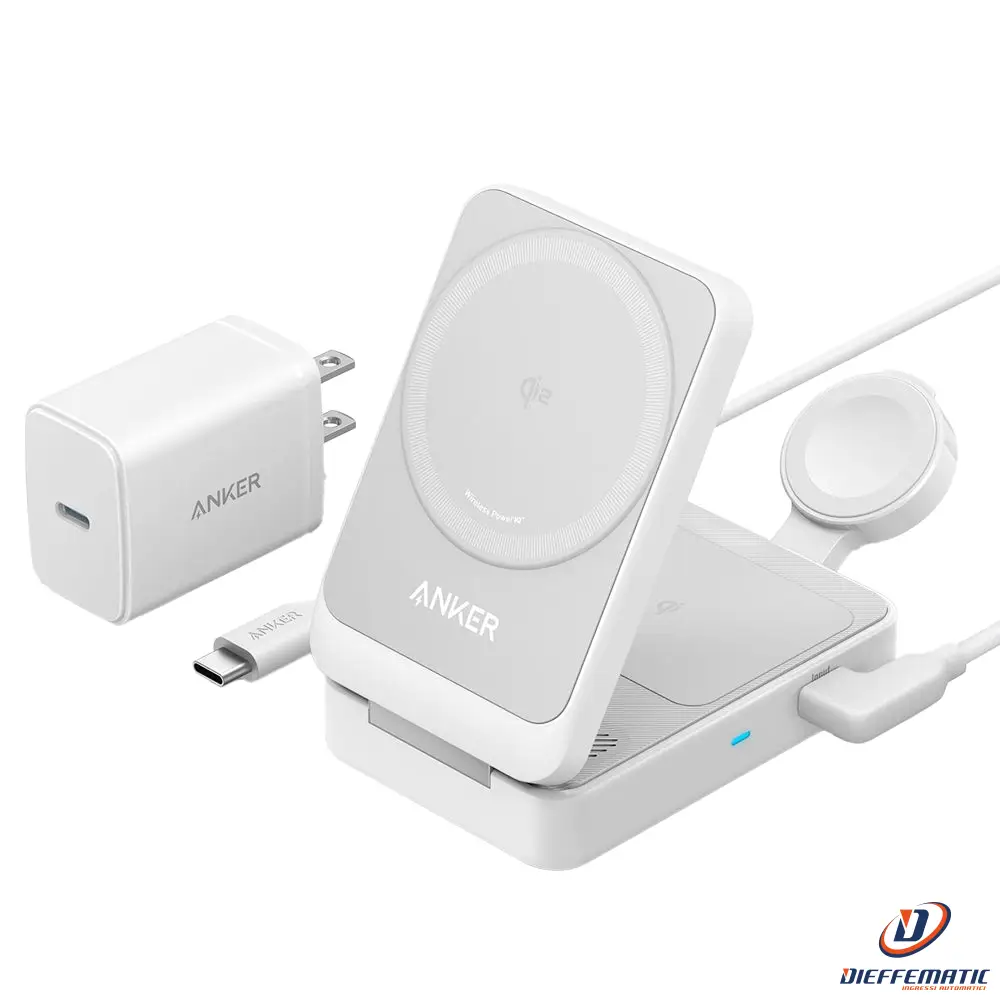 Anker Ank-2557-3-In-1-W Caricabatterie Wireless 3 In 1