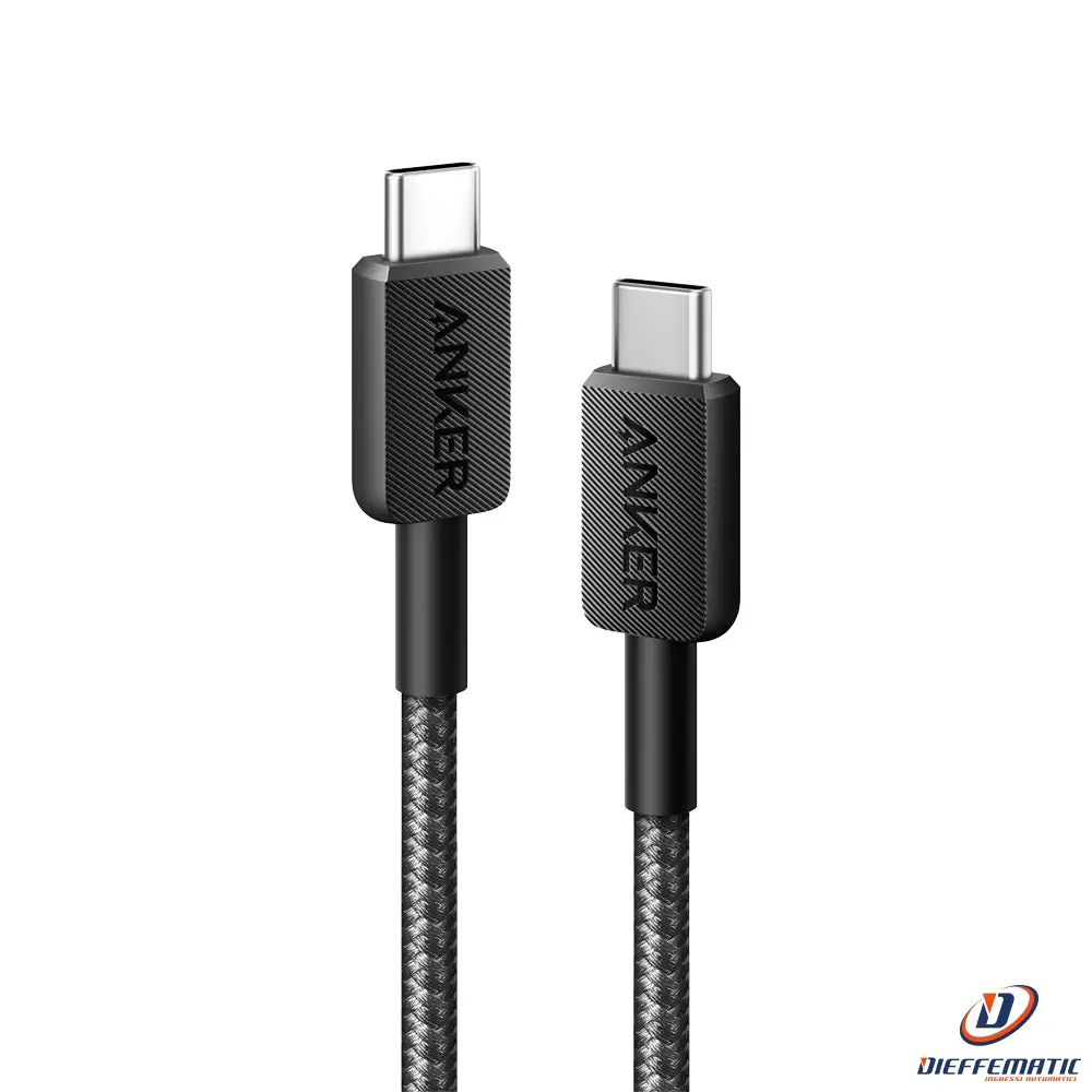 Anker Ank-322-Usbc-Usbc-90-B Cavo Da Usb-C A Usb-C