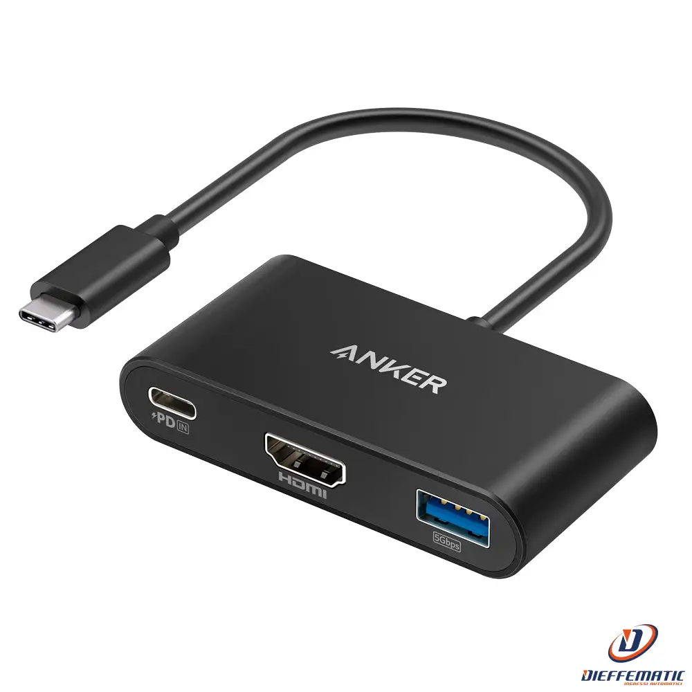 Anker Ank-Powerexpand-3-In-1-G Hub Multimediale 3 In 1