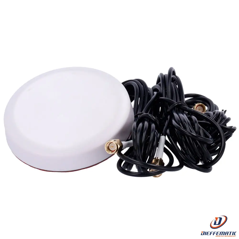 Ant-4G24G-03D-G-O-Orv-W Antenna Bianca 4G Con Gps E Wi-Fi