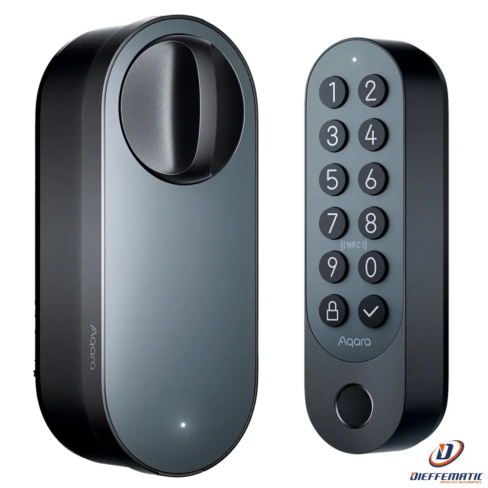 Aqara Aq-El-D02D-B Serratura Smart U200 Nero