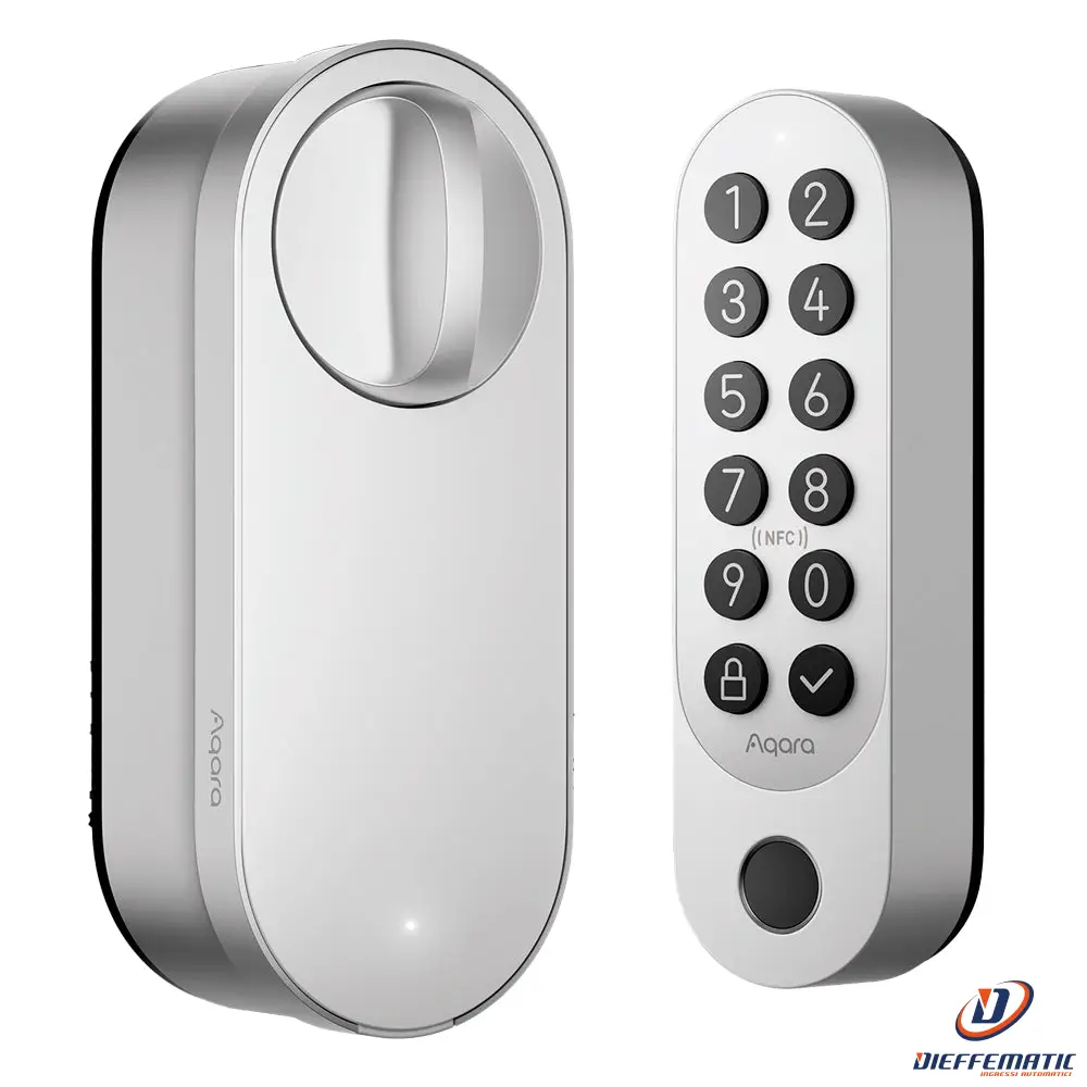 Aqara Aq-El-D02D-S Serratura Smart U200 Argento
