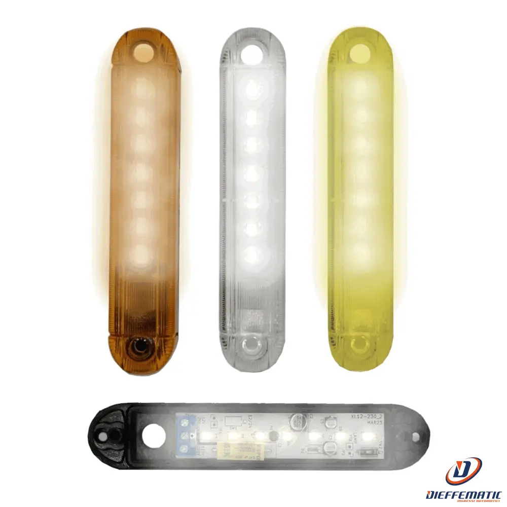 Armas Stilo 230/24 Lampeggiatore A 7 Led Ad Alta Luminosità Automazione Garanzia