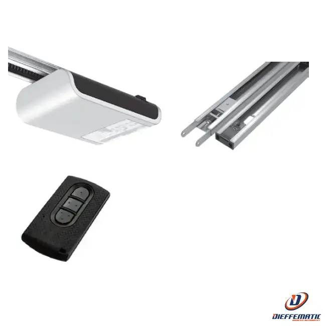 Automazione Completa Per Porte Sezionali Allmatic Kit Blanc 800 K200ar01 Nuovo