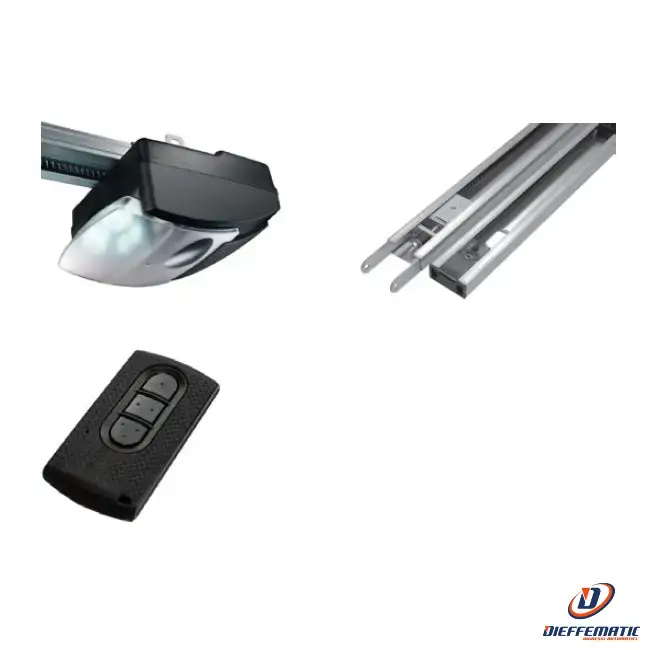 Automazione Completa Per Porte Sezionali Allmatic Kit Sektio 500 K200as01 Nuovo