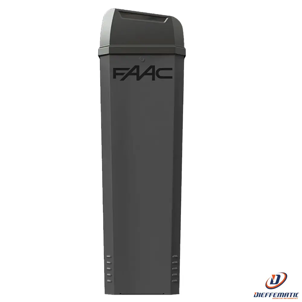 Barriera Elettromeccanica 24 V Faac B614 Grigio Scuro Ral 7021 1046142 Originale
