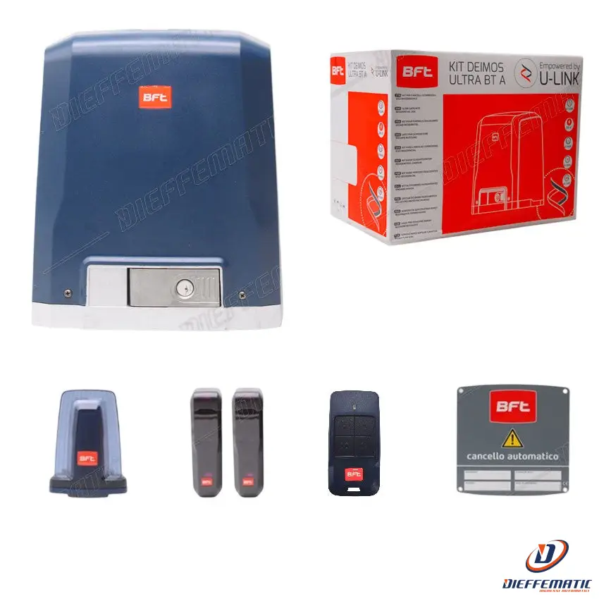 Bft Deimos Bt 24V A400 Kit Automatismo Elettrico Cancello Scorrevole