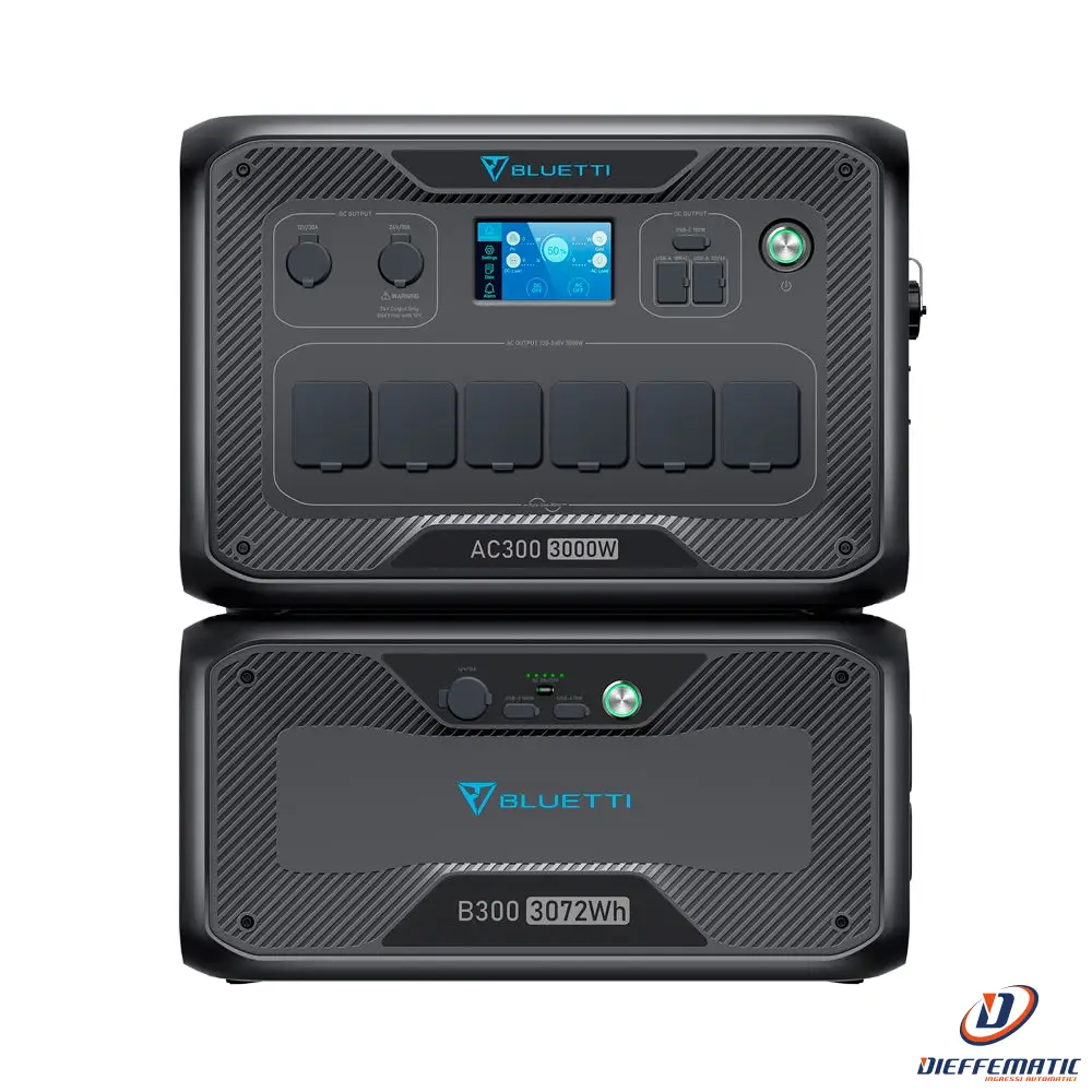 Bluetti Bl-Ac300-1Xb300 Kit Di Batterie Domestiche