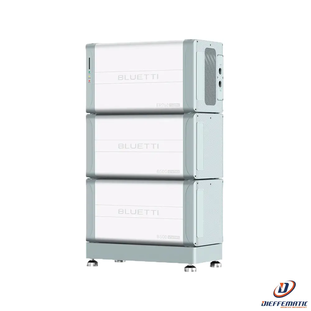 Bluetti Bl-Ep760-2Xb500 Kit Batteria Domestica