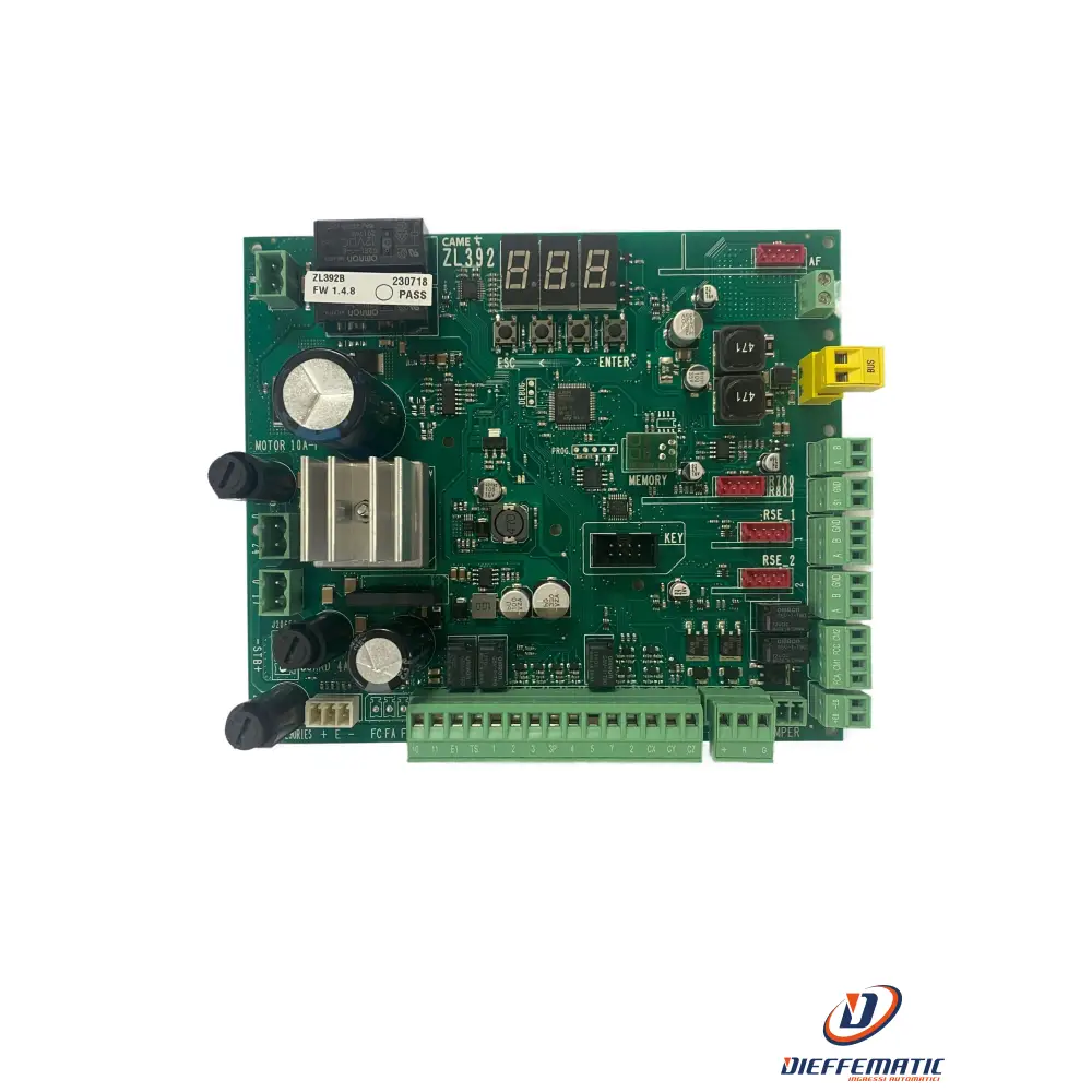 Came Quadro Comando Scheda Centrale Zl392B 88003-0083 Ricambio Originale