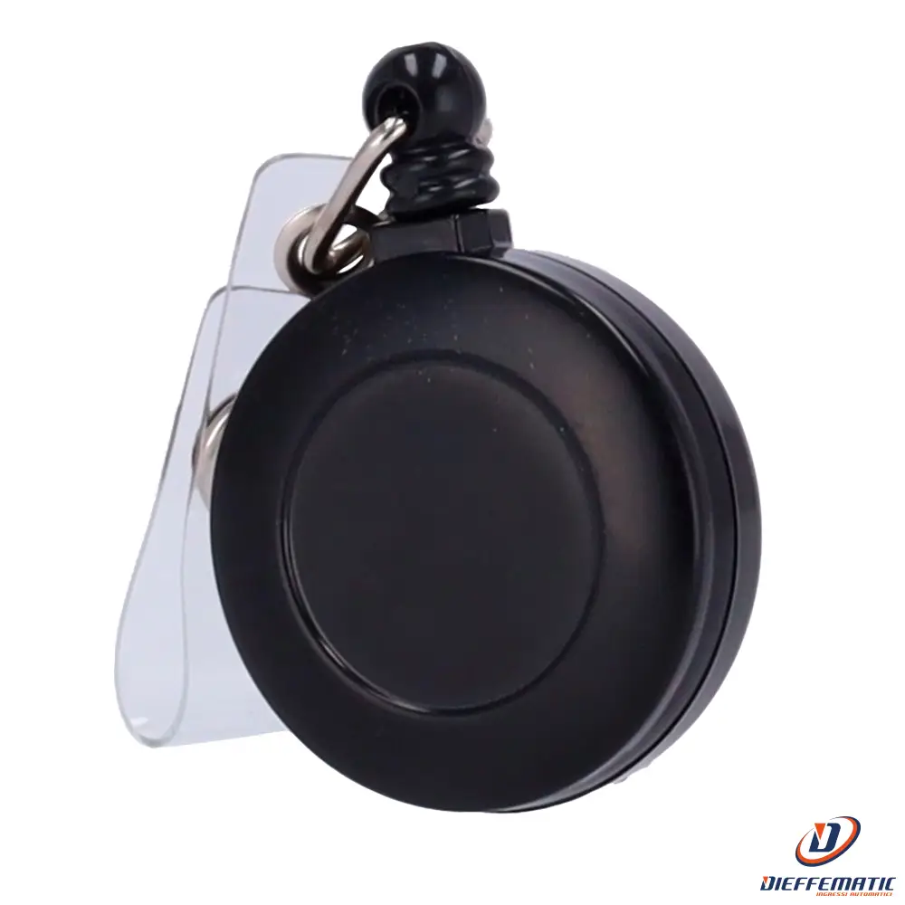 Card-Holder-Clip Cordino Retrattile Per Portabadge