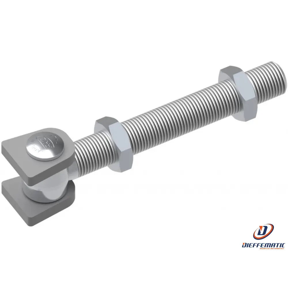Cardine M22 A Barra Lunga Zincato Fac 433 Vc1103.D22 Automazione Automatismi