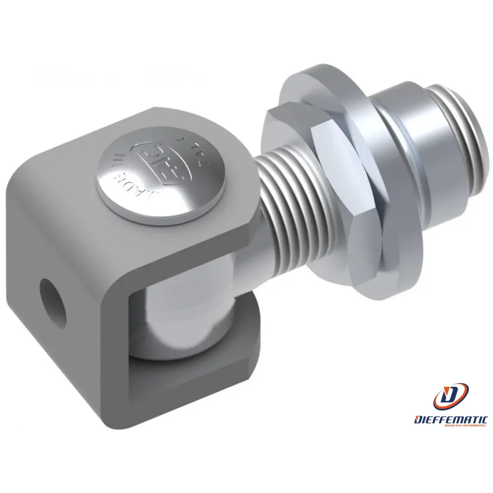 Cardine Zincato M18 A Saldare Regolabile Fac 230.18C Vc1204.A18 Automazione