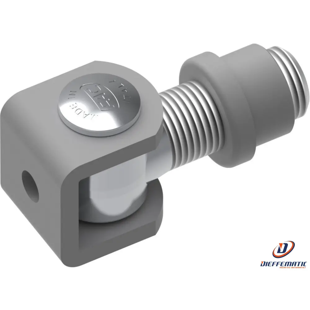 Cardine Zincato M20 A Saldare Con Cavallotto Fac 432C.20 Vc1201.A20 Automazione
