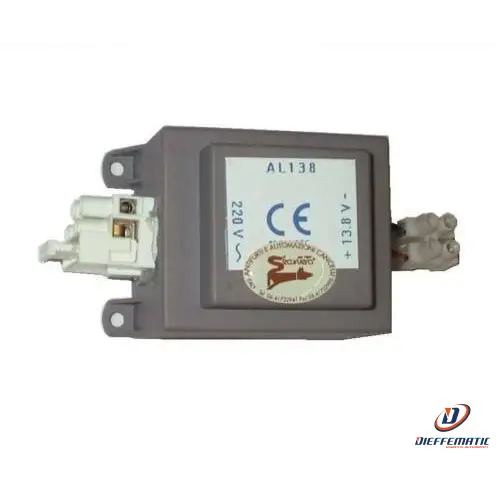 Caricabatterie Alimentatore 0,4 A Securvera Ss-Acb