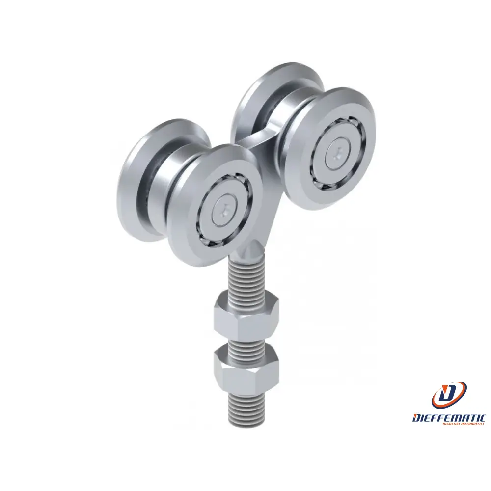 Carrello 4 Ruote D.24 Mm Supporto Forgiato Fac 4Rf/24 Vb3202.024 Automazione