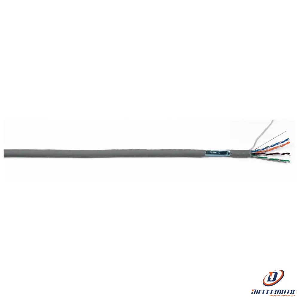 Cavo Di Rete Lan Ftp Cat 5E Ecs Lf-524 /M100 Lfpvr54A24Uxgrm01