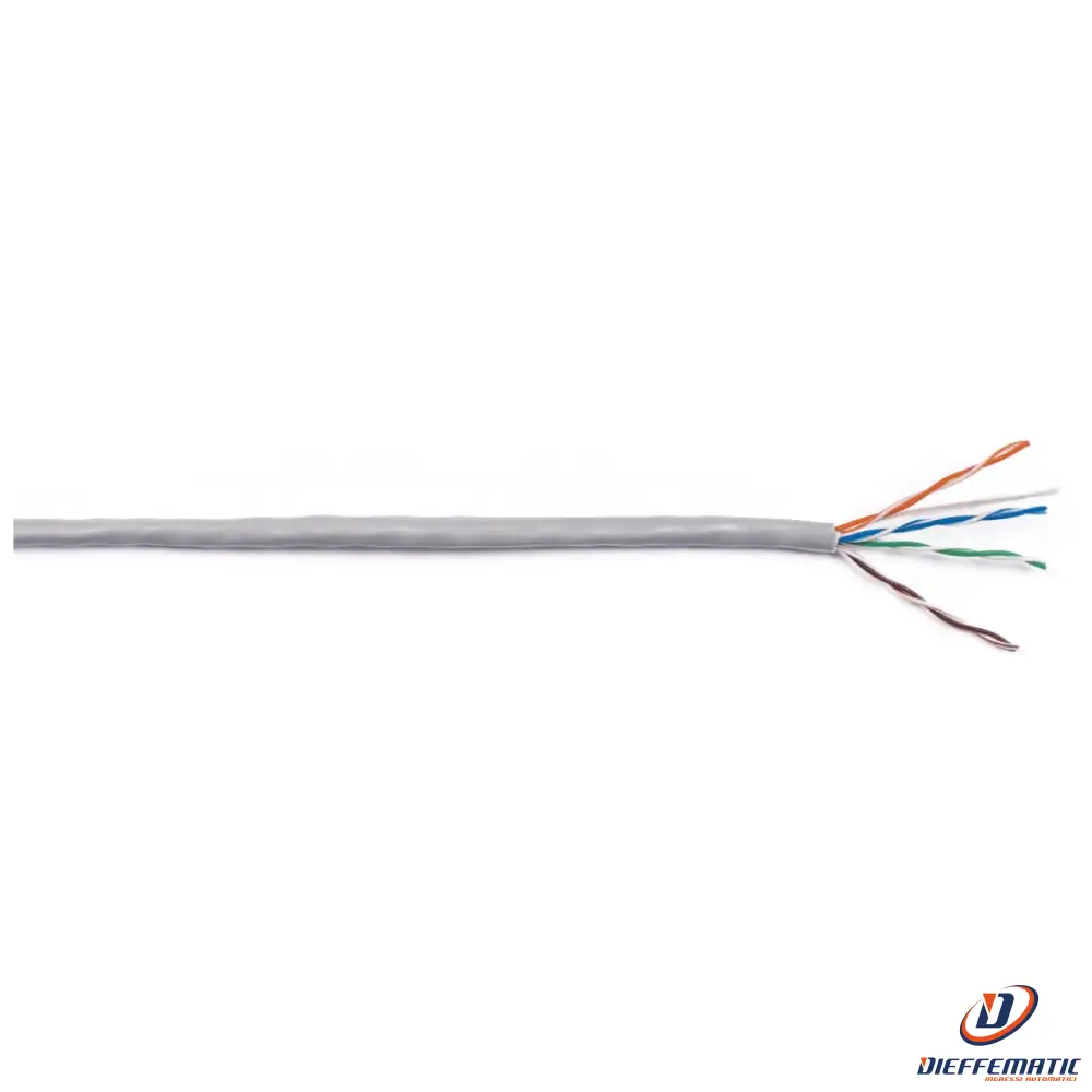 Cavo Di Rete Lan Utp Cat 5E Cca Ecs Lc-524 /S305 Lupva54A24Uxgrs03