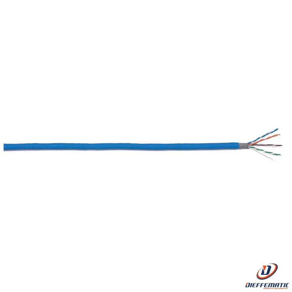 Cavo Di Rete Lan Utp Cat 5E Doppia Guaina Pvc Ecs Lp-524 /B500 Ludpr54A24Uxblb05
