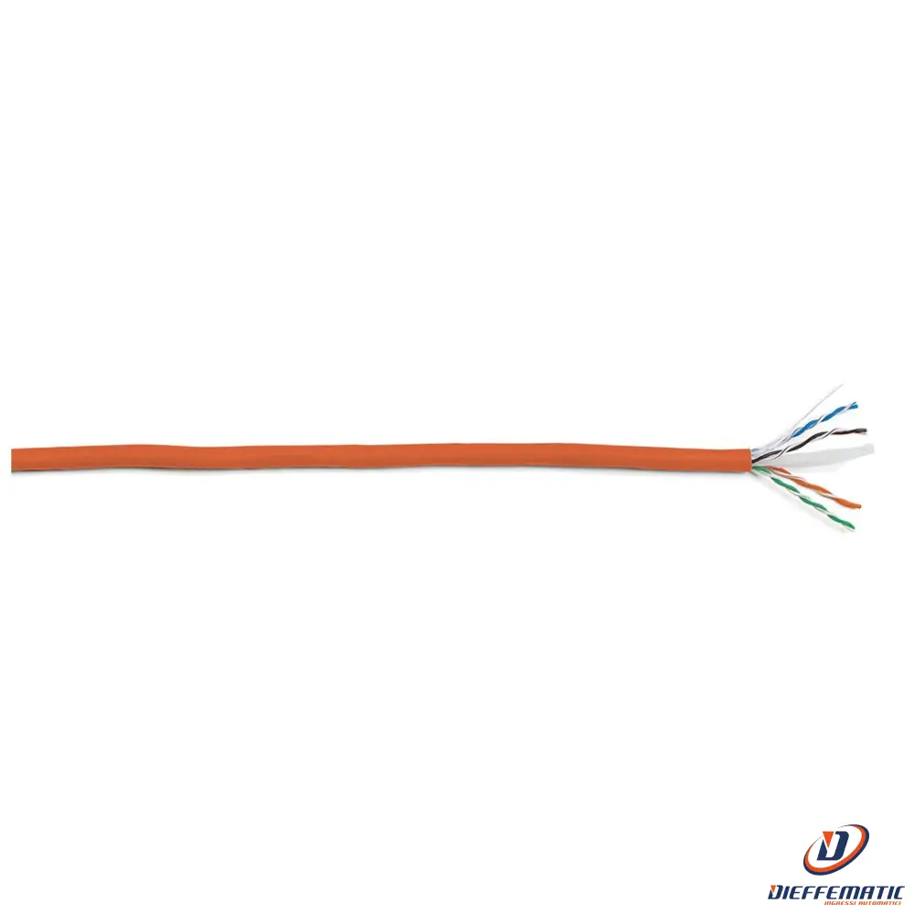 Cavo Di Rete Lan Utp Cat 6 B2Ca S1A, D0, A1 Ecs B-Lh-624 /B500 Luhfr64A24Ubarb05