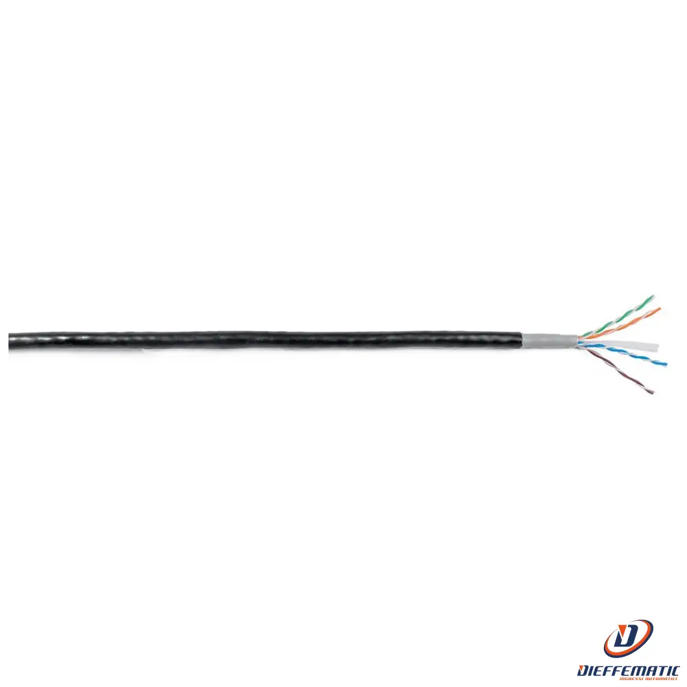 Cavo Di Rete Lan Utp Cat 6 Doppia Guaina Pe Ecs Le-623 /B500 Luder64A23Uxneb05