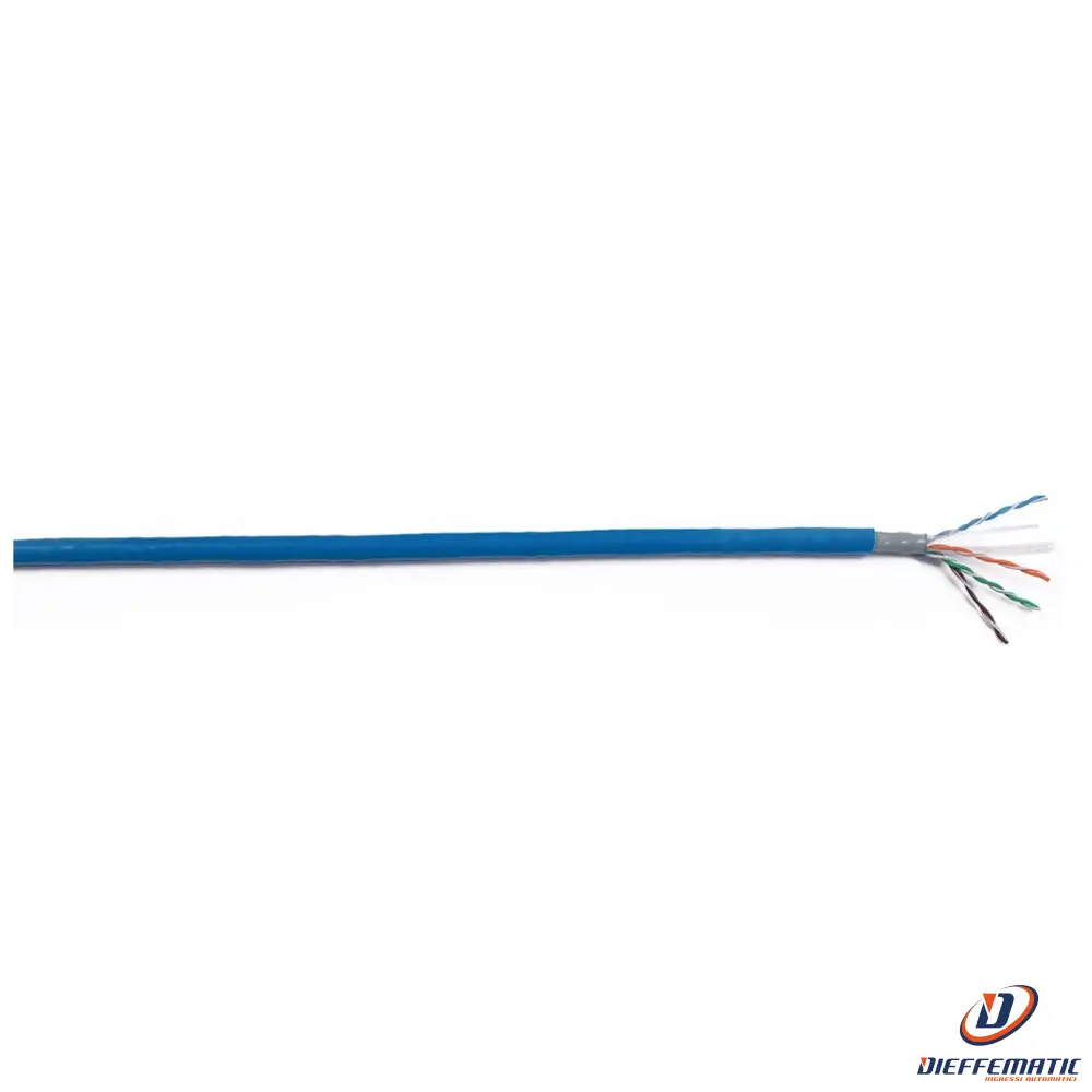 Cavo Di Rete Lan Utp Cat 6 Doppia Guaina Pvc Ecs Lp-623 /B500 Ludpr64A23Uxblb05