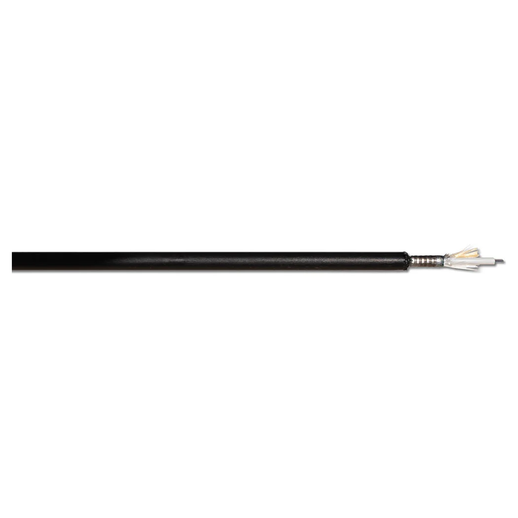 Cavo F.O. Armato-Metallico Nero Pe<Br>Ecs Ar-Fom4-04 /B4000 Ar-Fopefm04Exm4Neb40
