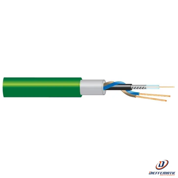 Cavo Rg174+2X0.50 D.G. Prospecta Z1854 100 Mt