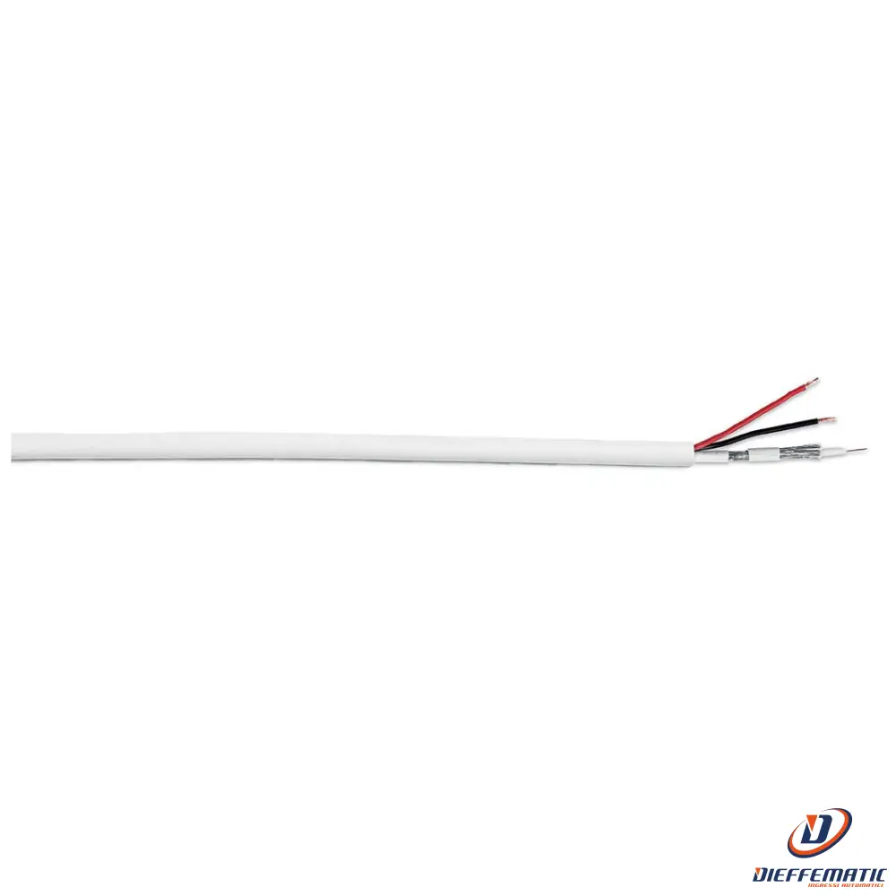 Cavo Tvcc Microcoax-C Hd +Alimentazione Lszh Ecs Ch-M25A /M100 Cohf29Hd0250Bim01