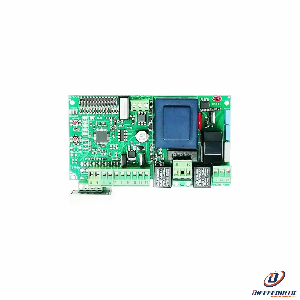 Centrale Di Comando Ad 1 Dip T181p 230v 433 Mhz Con Modulo Radio Cntp81t