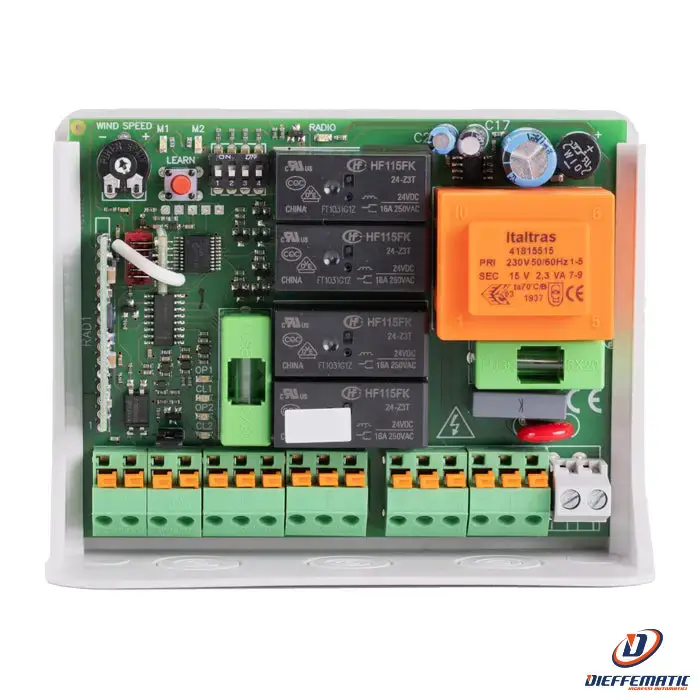 Centrale Di Comando Per 2 Tende Da Sole Allmatic B2vr Prox 12006621 Automazione