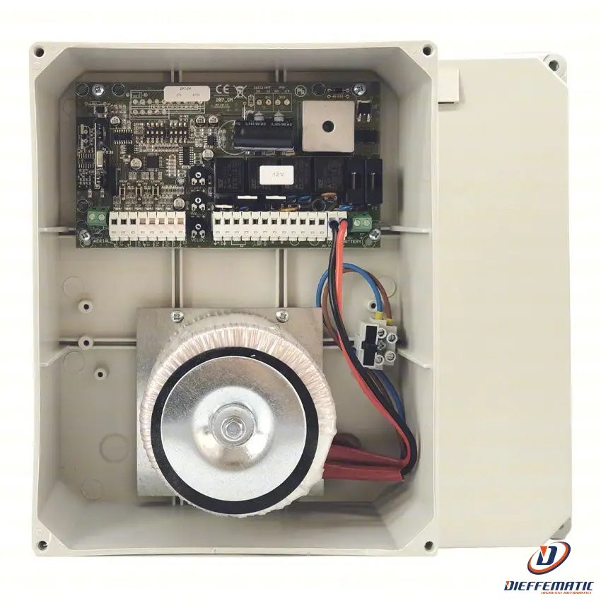Centrale Di Comando Per Automazione Cancello Battente 12V Bassa Tensione F103/C