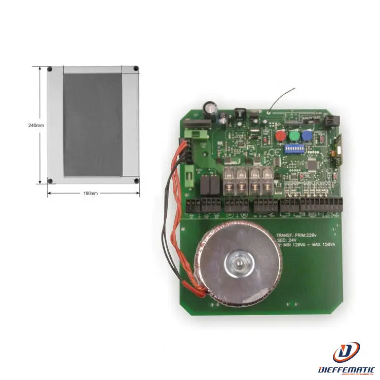 Centrale Quadro Di Comando 12V E109 Si Adatta A Apritech Mach2 12 M01.190.00