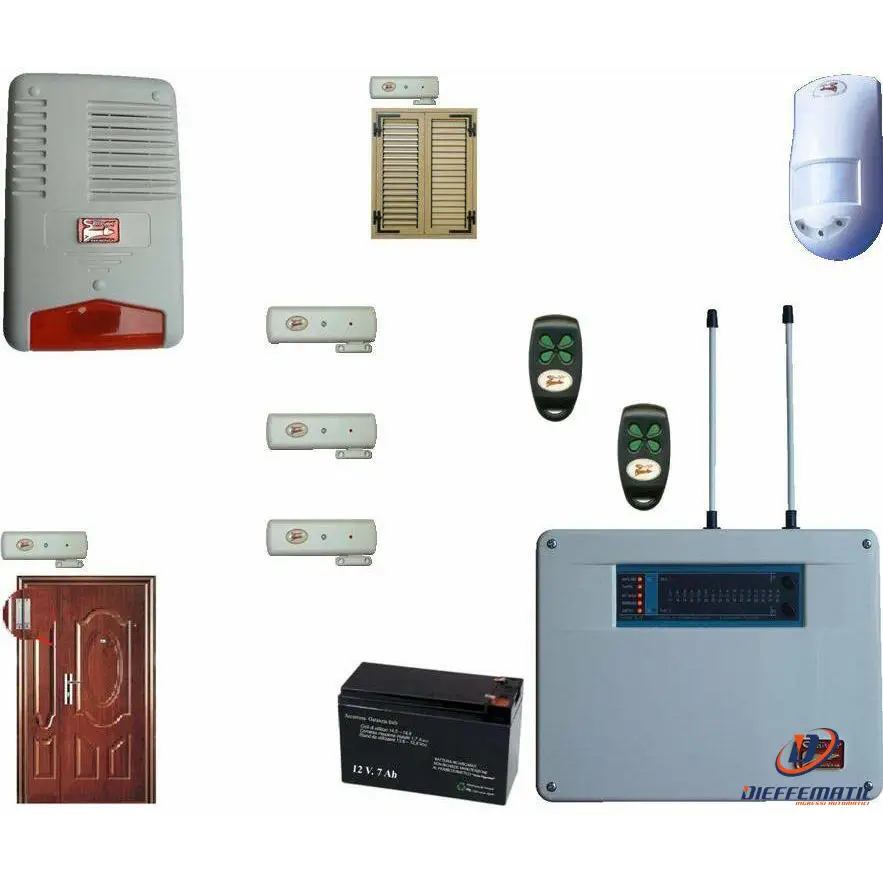 Ciro Kit Allarme Radio Espandibile Securvera Ciro