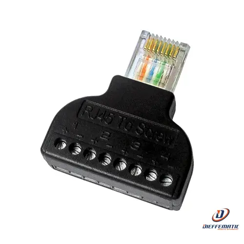 Con300-Block Adattatore Di Rj45 A Terminale